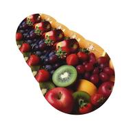 Fresh Fruits and Vegetables Car Air Fresheners Cards Set of 4 Pieces Personalized Car Fresheners Gifts for Men Women Auto Aromatherapy Tablets Hanging Scented Cards for Wardrobe Bathroom