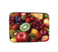 Fresh Fruits and Vegetables Laptop Case 13 inch Shockproof Protective Notebook Case Water Resistant Laptop Bag Carrying Computer Bag Portable Busniess Briefcase for Men Women