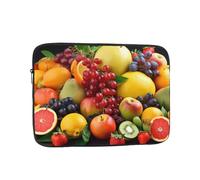 Fresh Fruits Laptop Case 12 inch, Shockproof Protective Computer Sleeve Cover Water Resistant Laptop Bag Carrying Tablet Cover Briefcase Handbags Gifts for Men Women