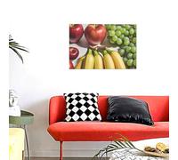 Fresh Fruits Wall Art Posters Modern Prints Painting Framed Pictures Artwork Decoration For Living Room Kitchen Bathroom Office Ready To Hang 12x18in