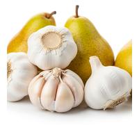 Fresh Garlic 4 Pound and D'Anjou Pears 4 Pound