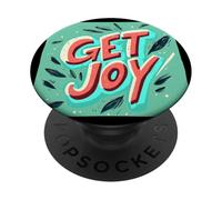 Fresh Get Joy Saying for a Playful and Uplifting Statement PopSockets Adhesive PopGrip
