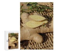 Fresh Ginger Root Still Life Jigsaw Puzzle for Adults And Families, 300 PCS, A Creative Way to Unwind after A Busy Day, for Quiet Evenings