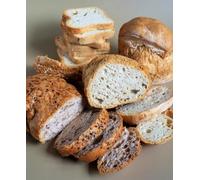Fresh Gluten-Free Mixed Sourdough Loaf Box (4 Loaves) - Vegan & Plant-Based, Includes Super Sourdough, Italian, Seeded & Sandwich Loaves | Allergen-Free Artisanal Bread, Delivered Fresh to Your Door
