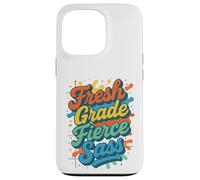 Fresh Grade Fierce Sass Cool Back To School Typography Case for iPhone 13 Pro