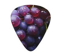 Fresh Grapes Printed pick set - 12 pieces, thin, medium and thick guitar picks, suitable for guitar, bass, electric guitar and ukulele
