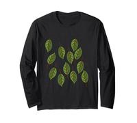Fresh Green Leaves Long Sleeve T-Shirt