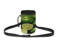 Fresh Green Lime Dog Fanny Pack Treat Pouch Sling Bag