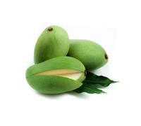 Fresh Green Mangoes, Raw Indian Unripe Mango for Pickles, Chutneys and Cooking, Traditional Culinary Use (500 G)