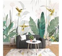 Fresh Greenery Plants Flowers Flying Birds 3D Wallpaper Luxury Home Dining Decor Paste Sofa Living Room The Wall for Bedroom Mural-150cm×105cm