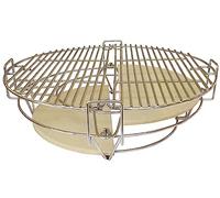 Fresh Grills Divide and Conquer System for 21" Mega Kamado BBQ and Most Other 21" Kamados - 46cm x 46cm