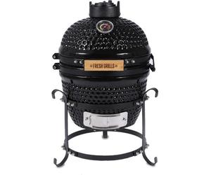 Fresh Grills Kamado Charcoal Bbq Grill 13" Mini Portable Smoker