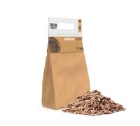 Fresh Grills Wood Chips BBQ Grill Wood Fired Pizza Oven Kamado Smokers Oak 2.8kg, Brown