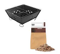 Fresh Grills Portable BBQ with Hickory Wood Chips