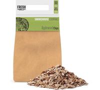 Wood Chips BBQ Grill Wood Fired Pizza Oven Kamado Smokers Applewood 0.7kg Brown