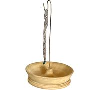 Fresh Himalayas Incense Rope Holder Burner, Wooden Incense Rope Burner Ash Catcher for Home Decor Yoga Spa Mediation Wooden Incense Burner Burn - Handmade in Nepal