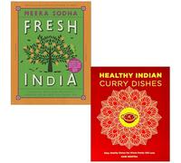 Fresh India By Meera Sodha & Healthy Indian Curry Dishes By Hari Ghotra 2 Books Collection Set