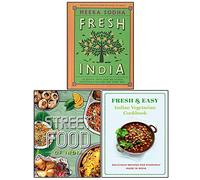 Fresh India, FRESH & EASY INDIAN - STREET FOOD, Fresh & Easy Indian Vegetarian 3 Books Set