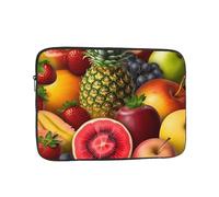 Fresh Juicy Fruits Laptop Case 13 inch, TSA Laptop Sleeve Shockproof Protective Notebook Case Water Resistant Computer Carrying Cover Briefcase Handbags Men Women Computer Bag