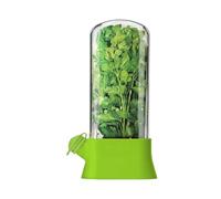 Fresh-Keeping Cup Enclosed Vegetable Preserving Bottle Dishwasher-Safe Container with Ventilated Base Plant Storage Container