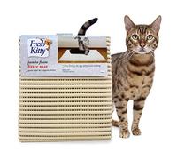 Fresh Kitty Durable XL Jumbo Foam Litter Mat - BPA and Phthalate Free, Water Resistant, Traps Litter from Box, Scatter Control, Easy Clean Mats 40"x25" (9027)