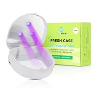 FRESH KNIGHT UV Retainer Case | UVC Retainer Cleaner, Disinfects Cleans and Removes Odors, Mouth Guard Case, Compatible for Invisalign Case, Retainer Cases | Fresh Case
