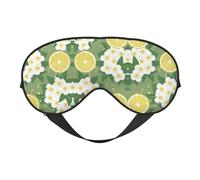 Fresh Lemon Sleep Eye Mas Updated Design Light Blocking Night Eye Blinder Men Women Shift Travel Gifts