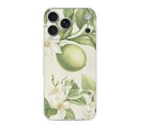 Fresh Limes Flower on The Tree Case Compatible with iPhone 17/17 Pro/17 Air