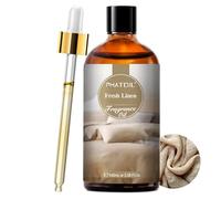 Fresh Linen Fragrance Oils for Aromatherapy, Essential Oils for Diffusers for Home, Perfect for Diffuser, DIY Candle and Soap Making, DIY Scented Products - 100ml