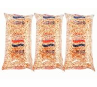 Fresh Live Red Daphnia Fish Food 3-Pack 100ml each Aquarium & Pond Food for Betta, Tetra, Goldfish & Tropical Fish