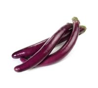 Fresh Long Eggplant 4 Pack | Premium Quality | Firm, Glossy & Flavorful | Ideal for Grilling, Stir-Fry & Curries | Fresh & Chilled Vegetables