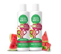 Fresh Monster Toxin-Free Hypoallergenic 2-In-1 Kids Shampoo & Conditioner Watermelon 8 Ounce (Pack of 2) Watermelon