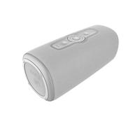 Fresh 'n Rebel Bold M2 Bluetooth Speaker with 24 Clock Playing Time, Waterproof (IP67) Portable Music Box, Bluetooth, Party Mode, Volume Control Ring, Deep Bass, Powerful Volume (Ice Grey)