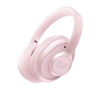 Fresh 'n Rebel Clam Ace 2, Wireless ANC Headphones, Adaptive Hybrid Active Noise Cancelling, Ambient Sound Mode, Multipoint Bluetooth, Foldable, Quick Charge, 60h ANC / 100h Playtime (Pastel Pink)