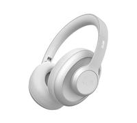 Fresh 'n Rebel Clam Ace Bluetooth Headphones Over Ear with Hybrid Active Noise Cancelling, 60 hours playtime, with ENC microphone, Fast Charging, Wind-noise cancelling, Button control (Ice Grey)