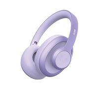 Fresh 'n Rebel Clam Ace Bluetooth Headphones Over Ear with Hybrid Active Noise Cancelling, 60 hours playtime, with ENC microphone, Fast Charging, Wind-noise cancelling, Button control (Dreamy Lilac)