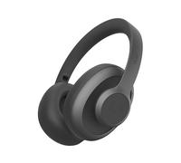 Fresh 'n Rebel Clam Ace Bluetooth Headphones Over Ear with Hybrid Active Noise Cancelling, 60 hours playtime, with ENC microphone, Fast Charging, Wind-noise cancelling, Button control (Storm Grey)