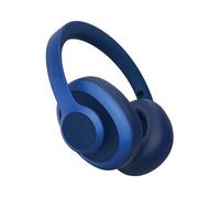 Fresh 'n Rebel Clam Blaze Bluetooth Headphones Over Ear with 80 hours playtime, with ENC microphone, Wind-Noise cancelling, Wireless, Fast Charging, Button control, Ambient sound mode (True Blue)