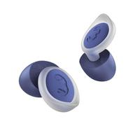 Fresh ’n Rebel Eve Ear Plugs for Sleep - Soft, Comfortable & Reusable Ear Plugs for snoring & Noise Reduction - Side Sleepers, Travel - 8 Pairs of Silicone & Memory Foam Tips XS/S/M/L (True Blue)