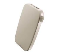 Fresh ‘n Rebel Powerbank - USB-C in & out - Fast Charge (20W) - 6 Safety Features - Portable external battery for iPhone and Android (Silky Sand, 18000 mAh)