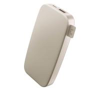 Fresh ‘n Rebel Powerbank - USB-C in & out - Fast Charge (20W) - 6 Safety Features - Portable external battery for iPhone and Android (Silky Sand, 12000 mAh)