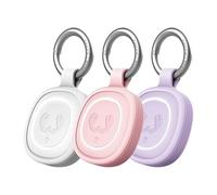 Fresh 'n Rebel Smart Finder 2 - Apple Find My (iOS) & Android Find Hub Compatible, Key Finder, Smart Tag, Item Locator, Sound & LED, IPX7 Waterproof, Replaceable Battery (IG/PP/DL, 3-Pack)