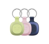 Fresh 'n Rebel Smart Finder - Works with Apple Where Is (IOS), Key Finder with Speaker, Smart Tag, IP67 Dust and Waterproof (WG/PP/TB, 3-Pack)