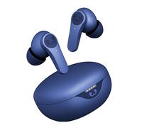 Fresh 'n Rebel Twins Rise, Wireless In-ear bluetooth earbuds with Hybrid noise Cancelling, Ambient sound mode, Mulitpoint Bluetooth, in ear sensing, Splashproof, 30 hours playtime (True Blue)