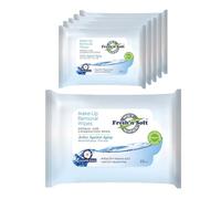 Fresh’n Soft Waterproof Make-Up Removal Wipes for Normal & Combination Skins, Anti Aging Effect, Enriched with Olive Oil Extract, Macadamia Nut Oil, Chamomile Extract, and Vitamin E (5 Pack/125 Count)