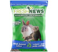 Fresh News Recycled Paper Small Animal Litter Bedding, 20 Liters