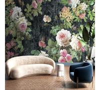 Fresh Only Beautiful Art Garden Plants Flowers 3D Wallpaper Easy Install Feature Office Living Room Sofa Bedroom TV Background Wall Decoration-150cm×105cm