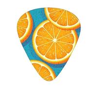 Fresh Orange Fruit Premium Bass Electric Guitar Picks,Guitar Plectrum For Unparalleled Musical Experience