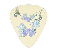 Fresh Orchids Guitar picks, 12 pieces per pack, 3 different thicknesses, suitable for guitar, bass, ukulele and other instruments.