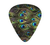 Fresh Peacock Guitar Cubes, 3 Thickness Include 0.46mm, 0.71mm, 0.96mm, With Storage Box